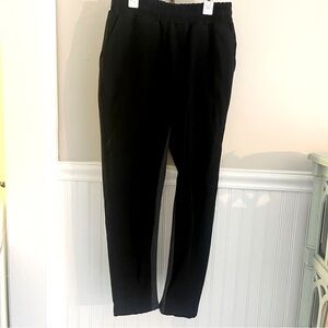 Maniere de Vior Black and Grey Jogger Trousers Medium